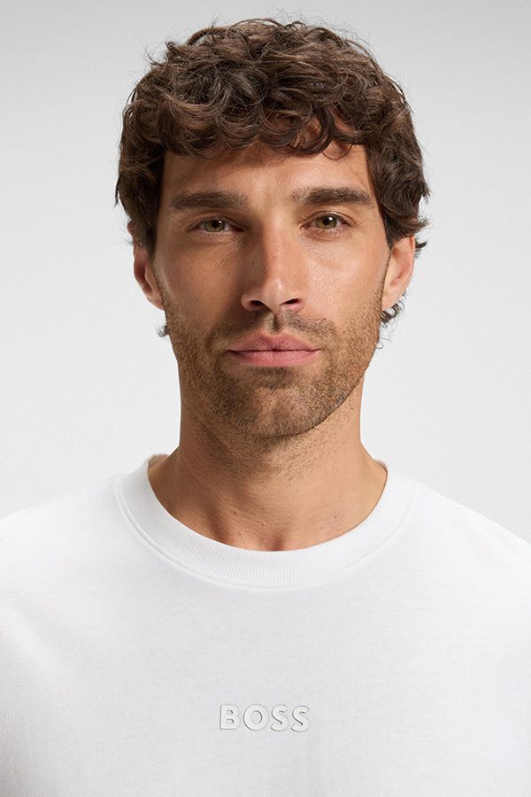 ΜΠΛΟΥΖΑ T-SHIRT BOSS - 100 ΛΕΥΚΟ